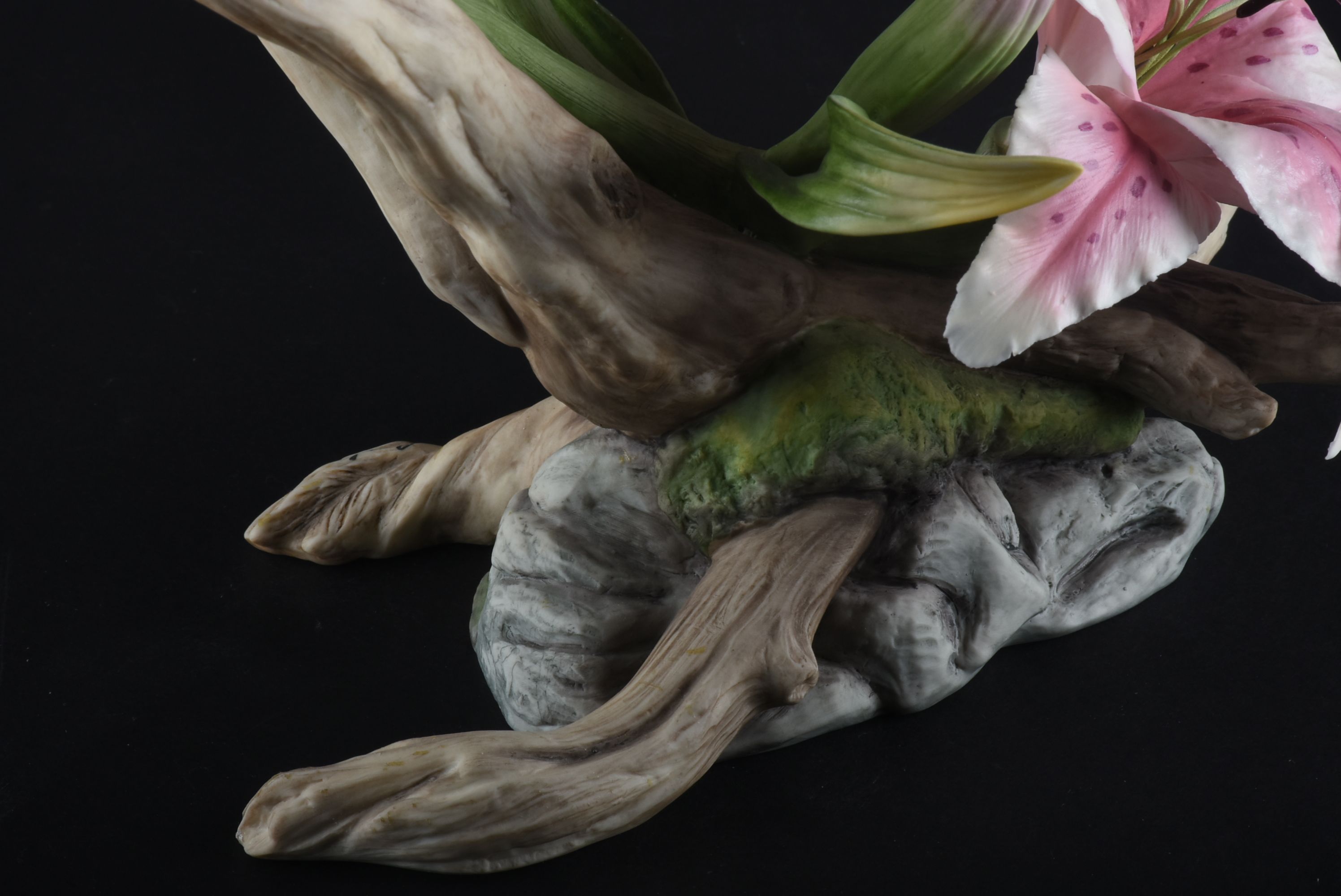 Boehm Limited Edition "Rubrum Lilies" Porcelain Figurine