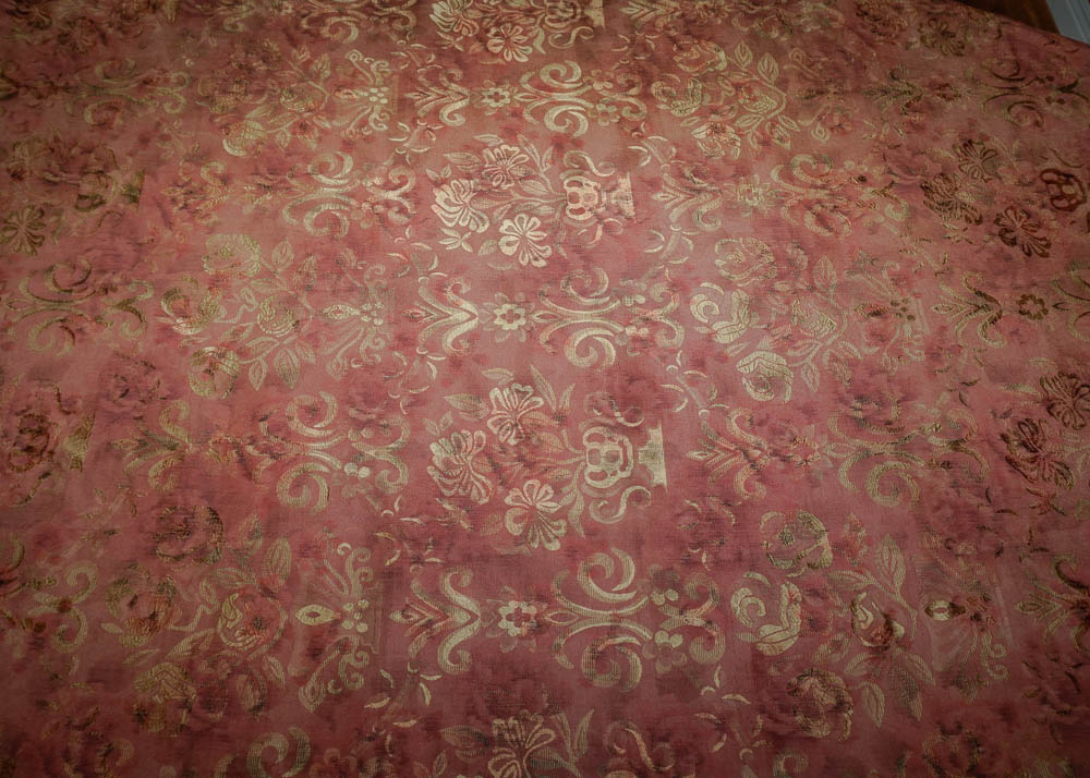 Large Floral Motif Tablecloth Duo