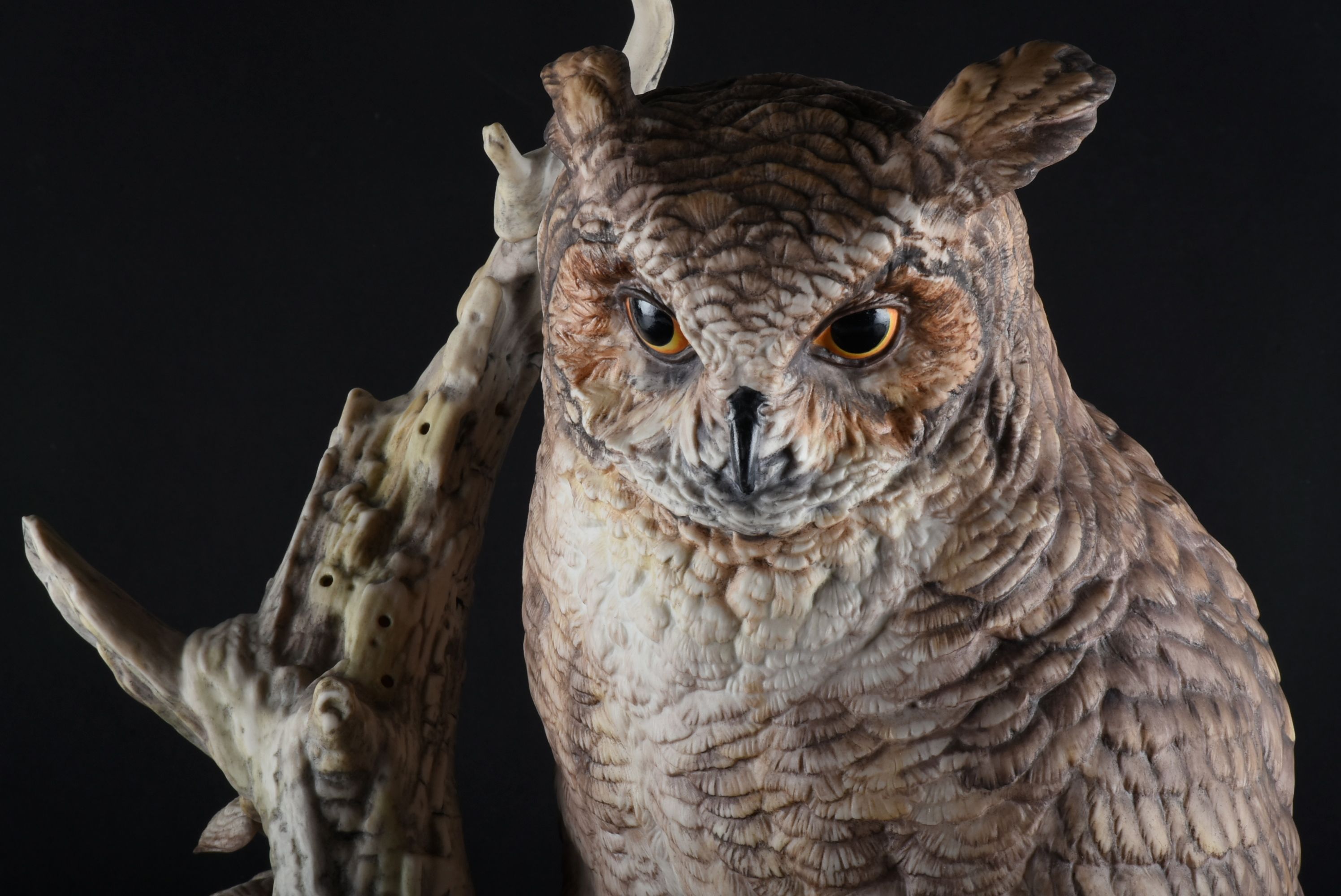 Cybis Porcelain "Great Horned Owl" Figurine