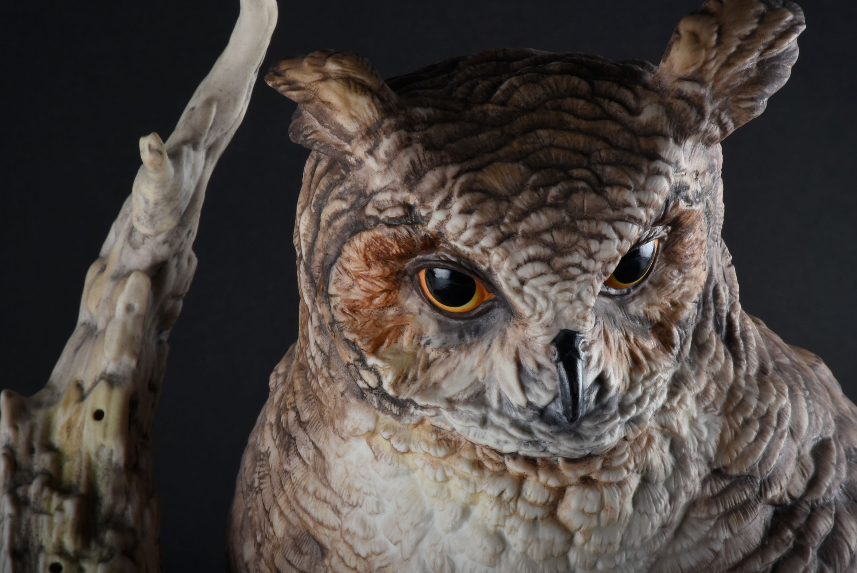 Cybis Porcelain "Great Horned Owl" Figurine