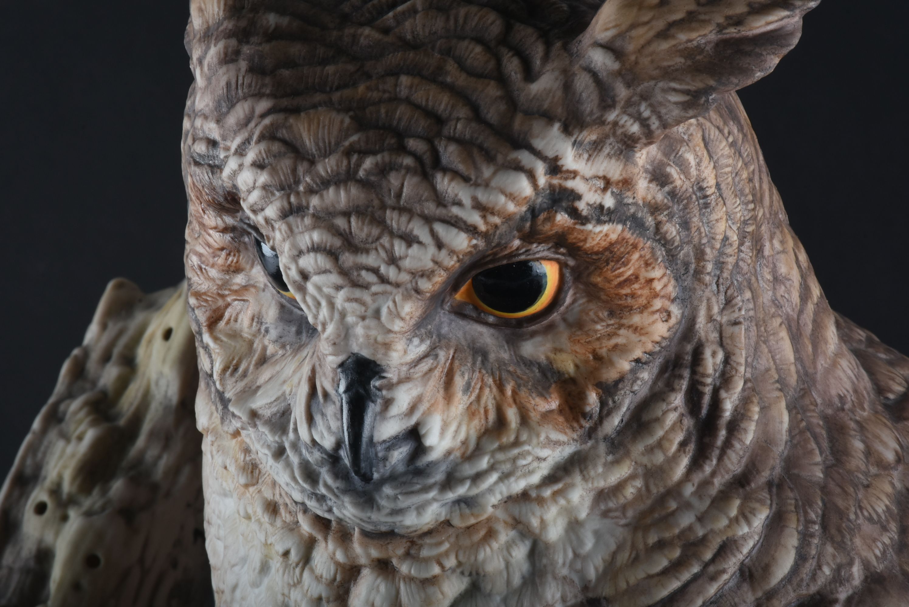 Cybis Porcelain "Great Horned Owl" Figurine