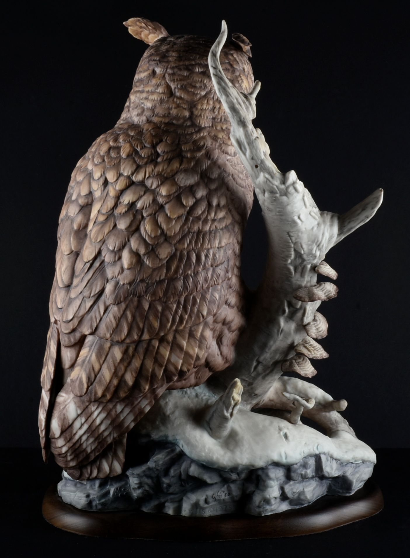 Cybis Porcelain "Great Horned Owl" Figurine