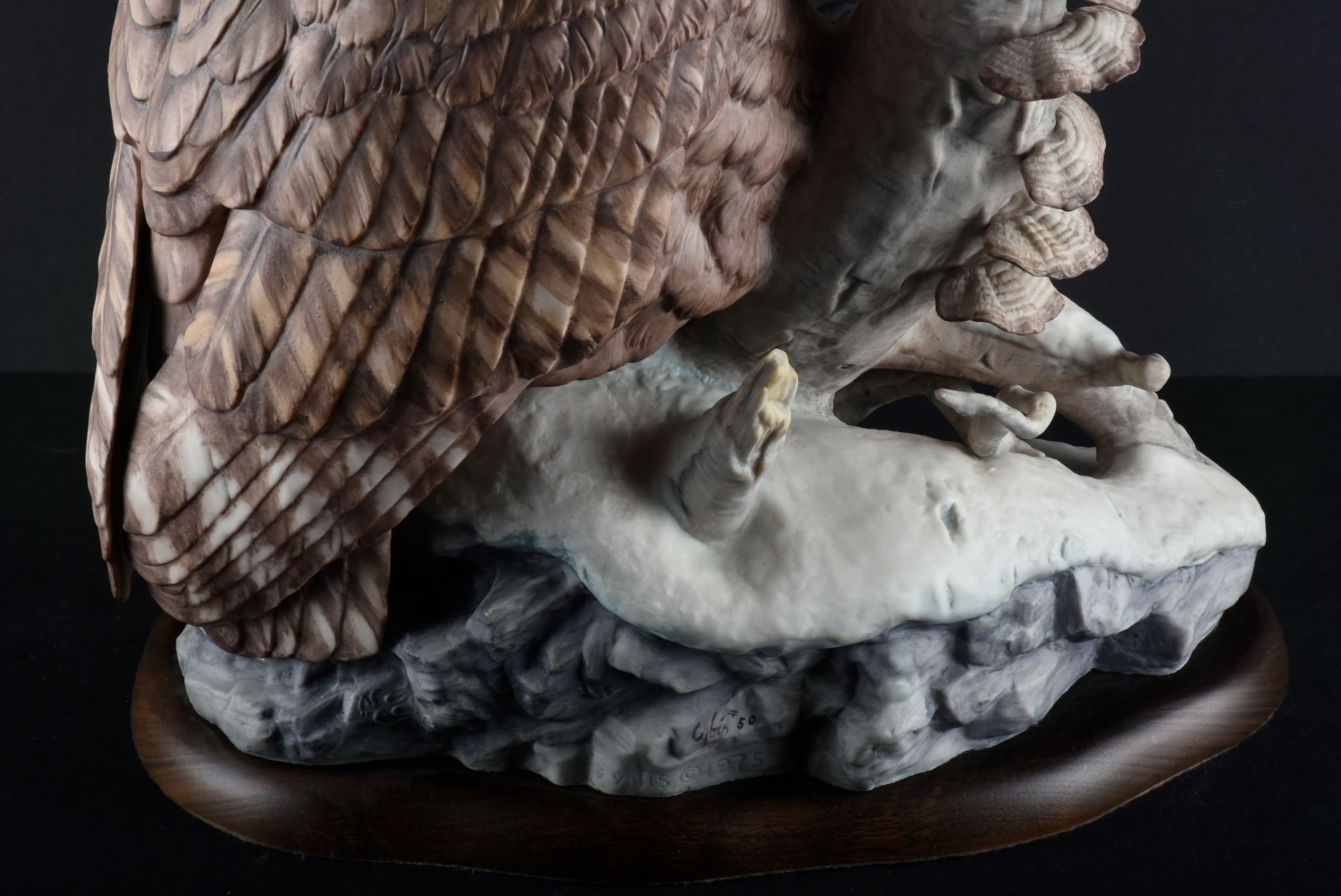 Cybis Porcelain "Great Horned Owl" Figurine