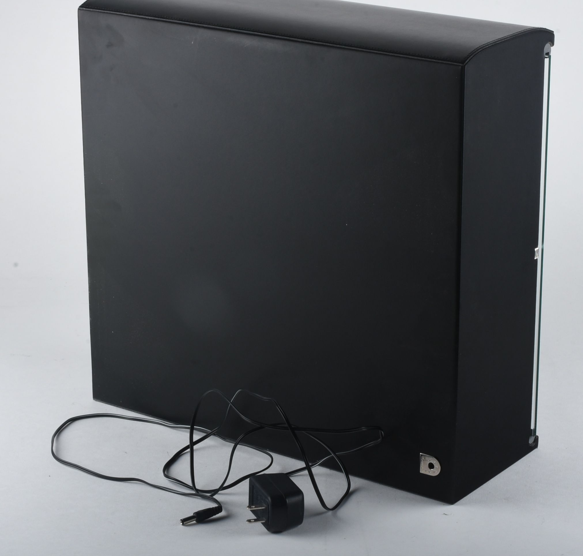 Underwood (London) Black Leather 12 Watch Winder Case