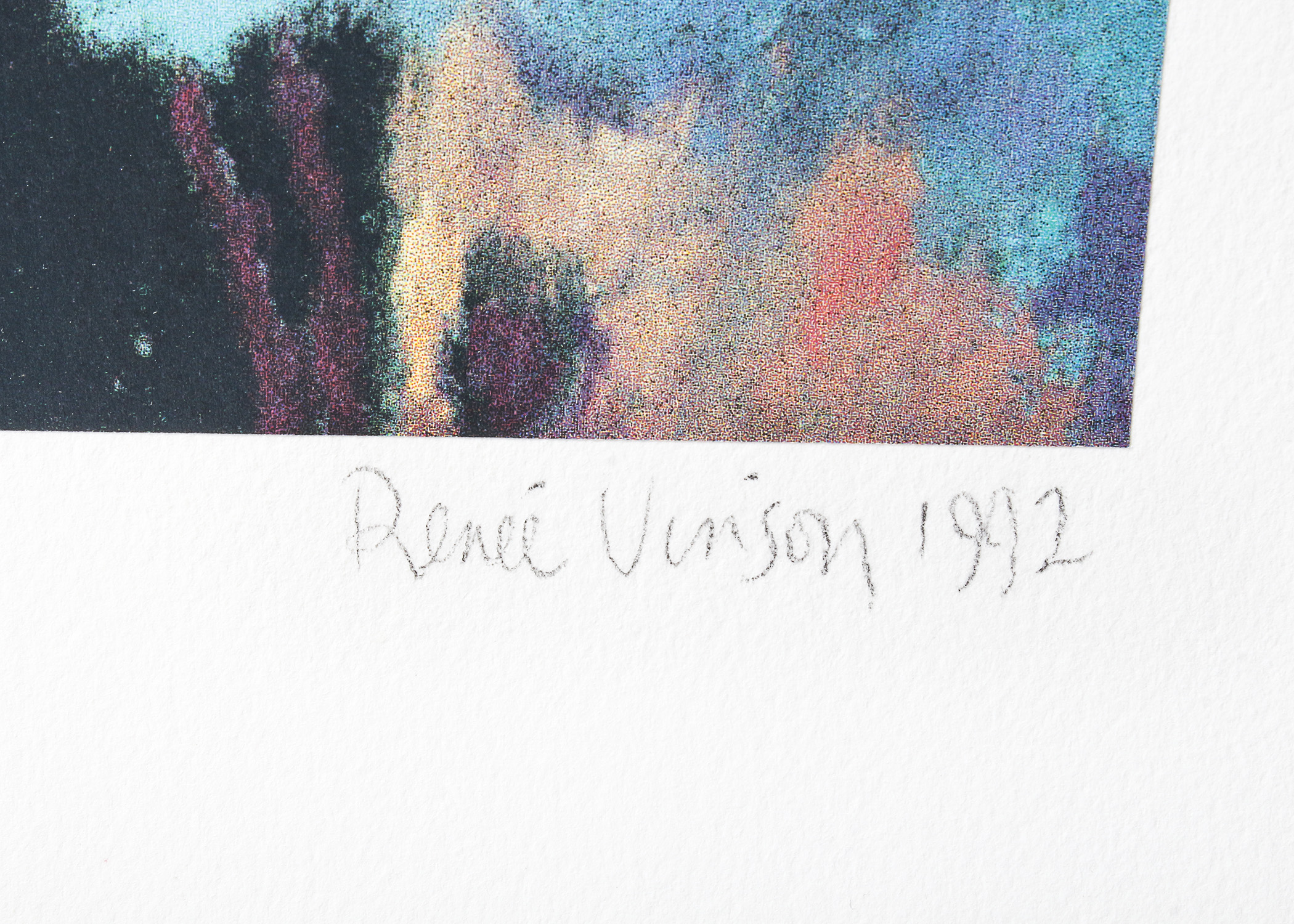 Renee Vinson "I-IV" Pastel Oil Painting