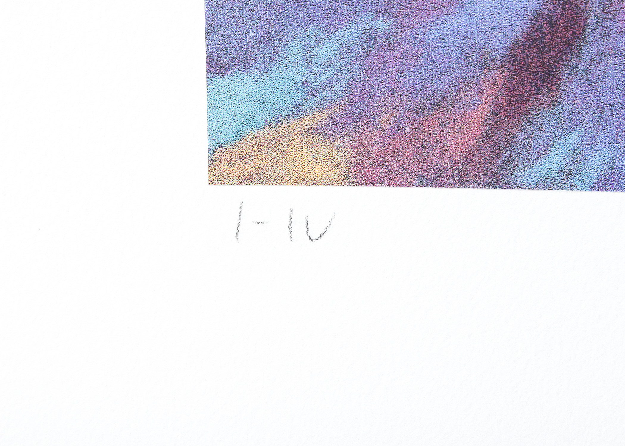 Renee Vinson "I-IV" Pastel Oil Painting