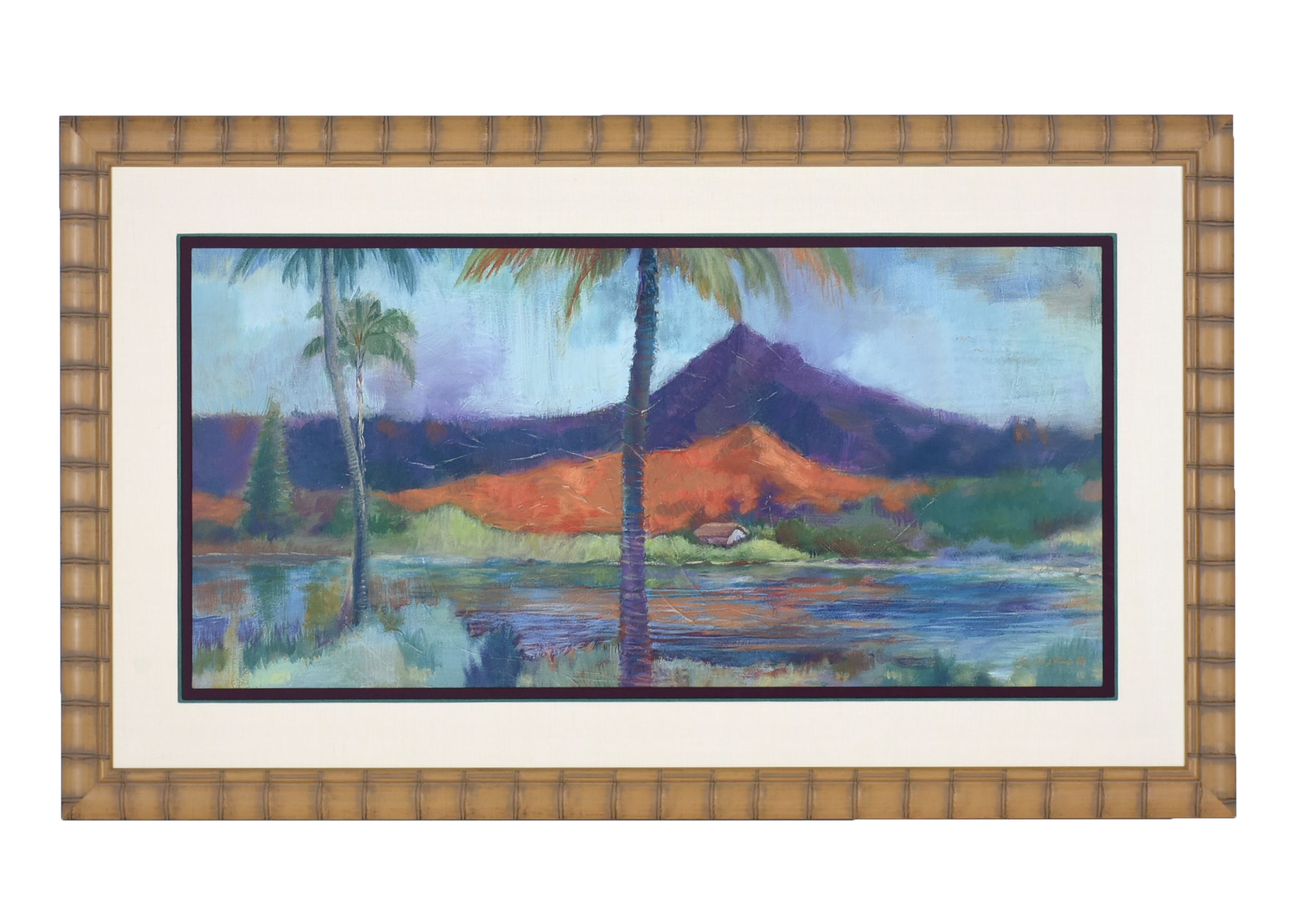 Limited Edition Zen Del Rio Landscape Giclee on Paper