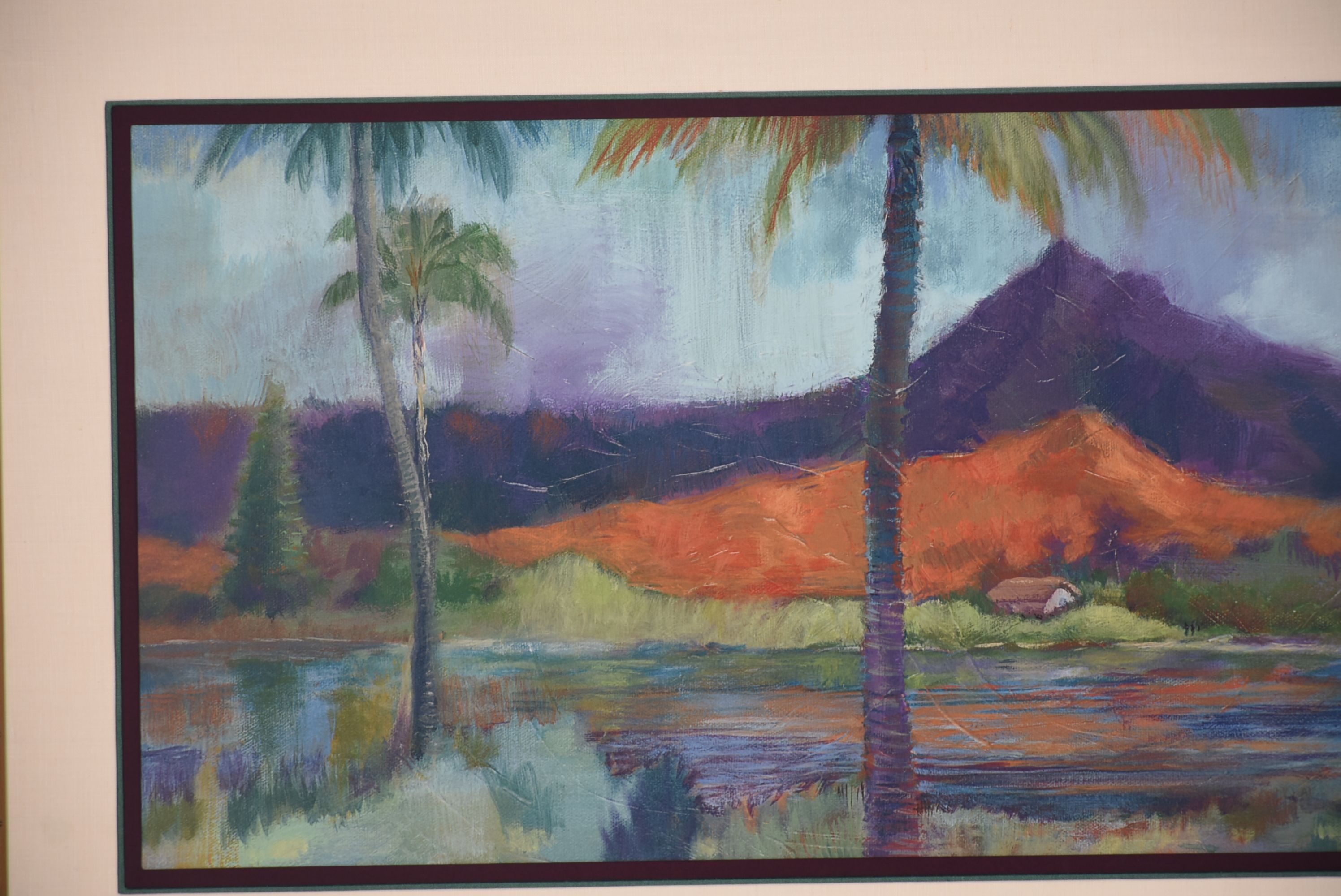 Limited Edition Zen Del Rio Landscape Giclee on Paper