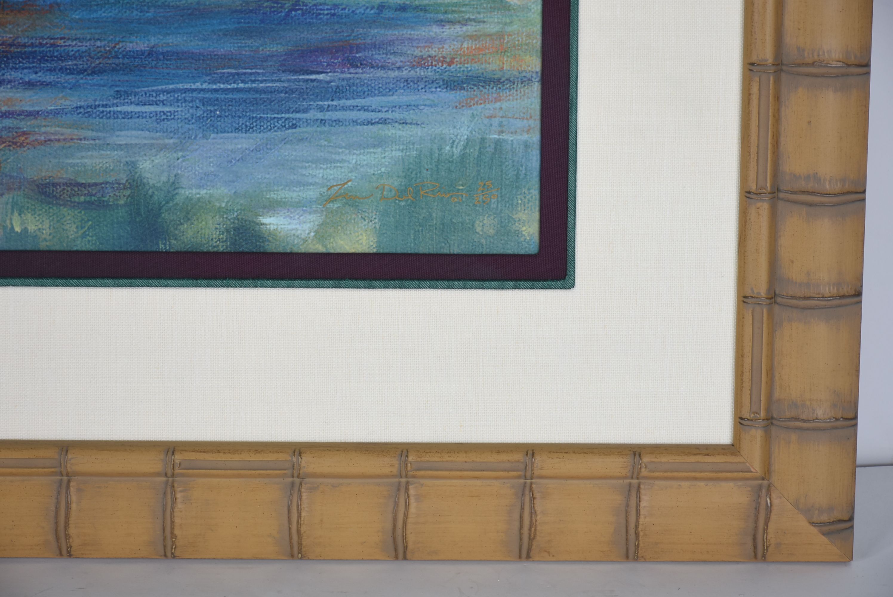 Limited Edition Zen Del Rio Landscape Giclee on Paper