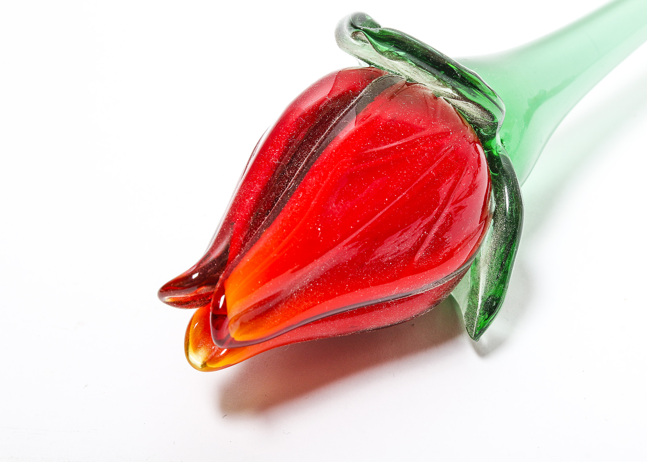 Hand Blown Glass Tulips