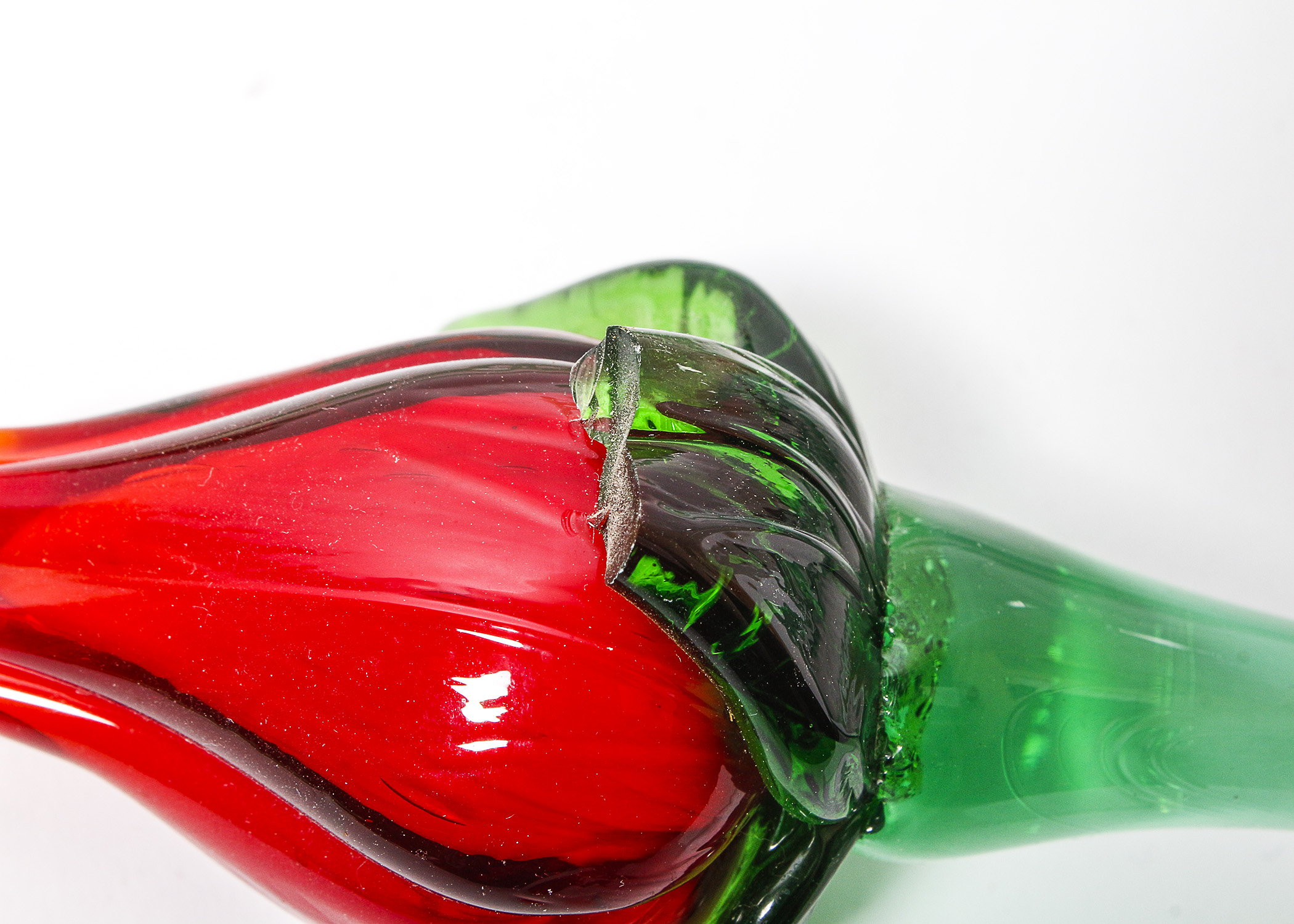 Hand Blown Glass Tulips