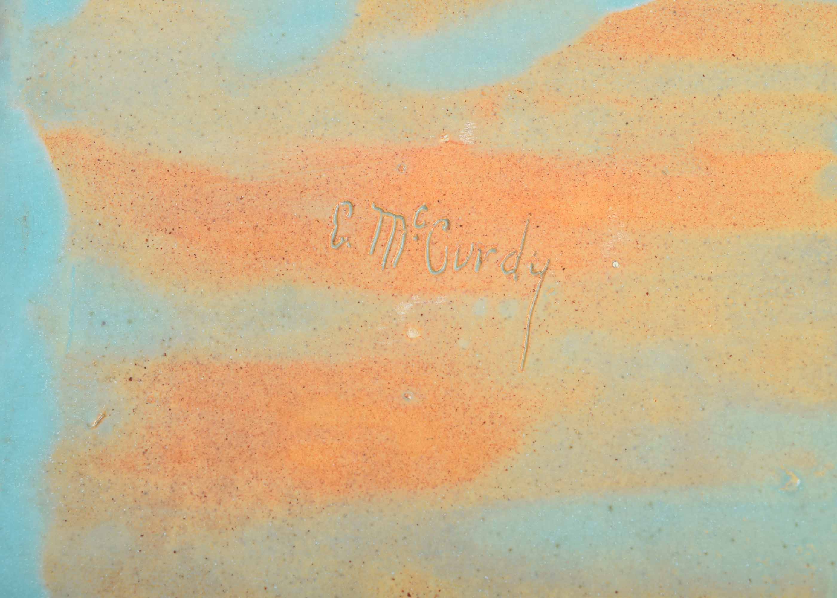 Handmade Aqua Colored Pottery Dishware