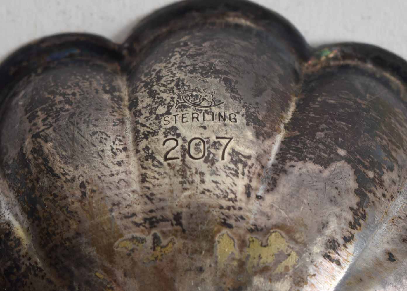 Sterling Silver Cup and Nut Bowl