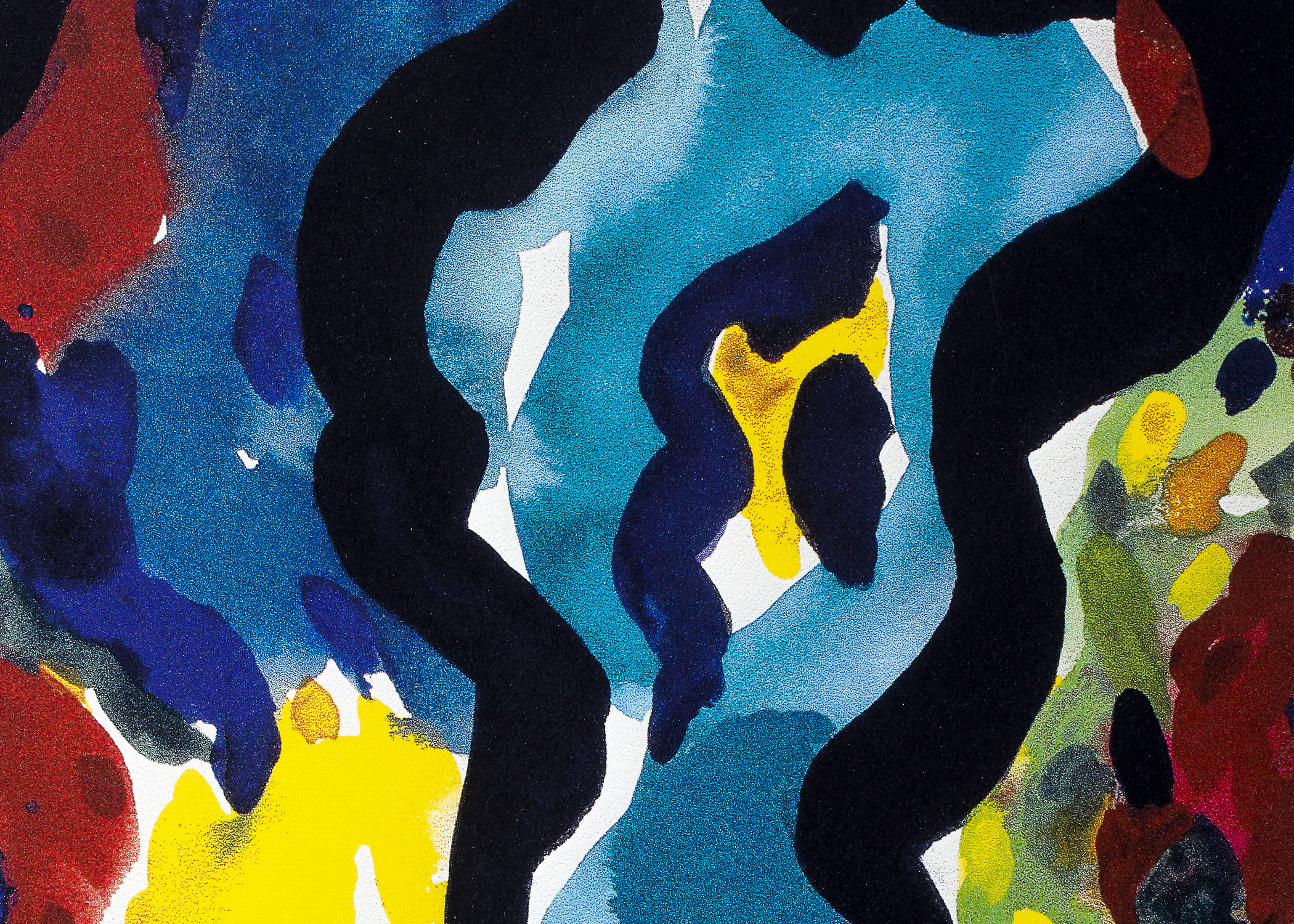 David McCullough Abstract Giclee