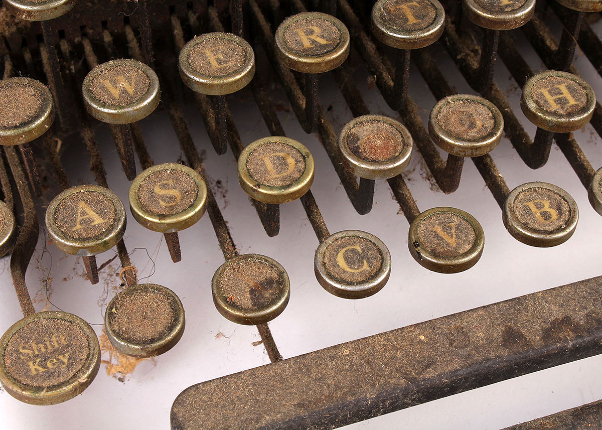 Antique LC Smith & Corona Typewriter