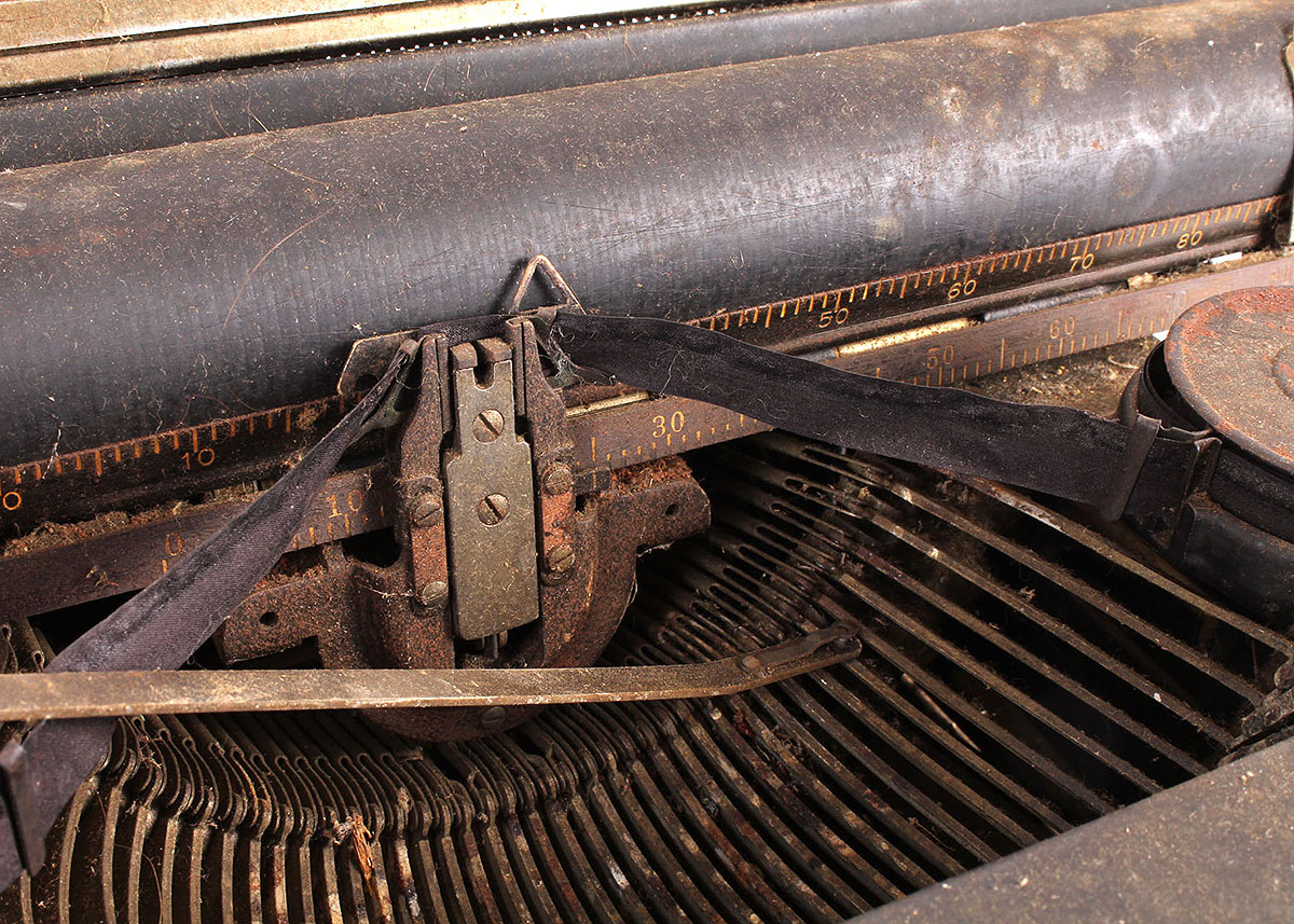 Antique LC Smith & Corona Typewriter