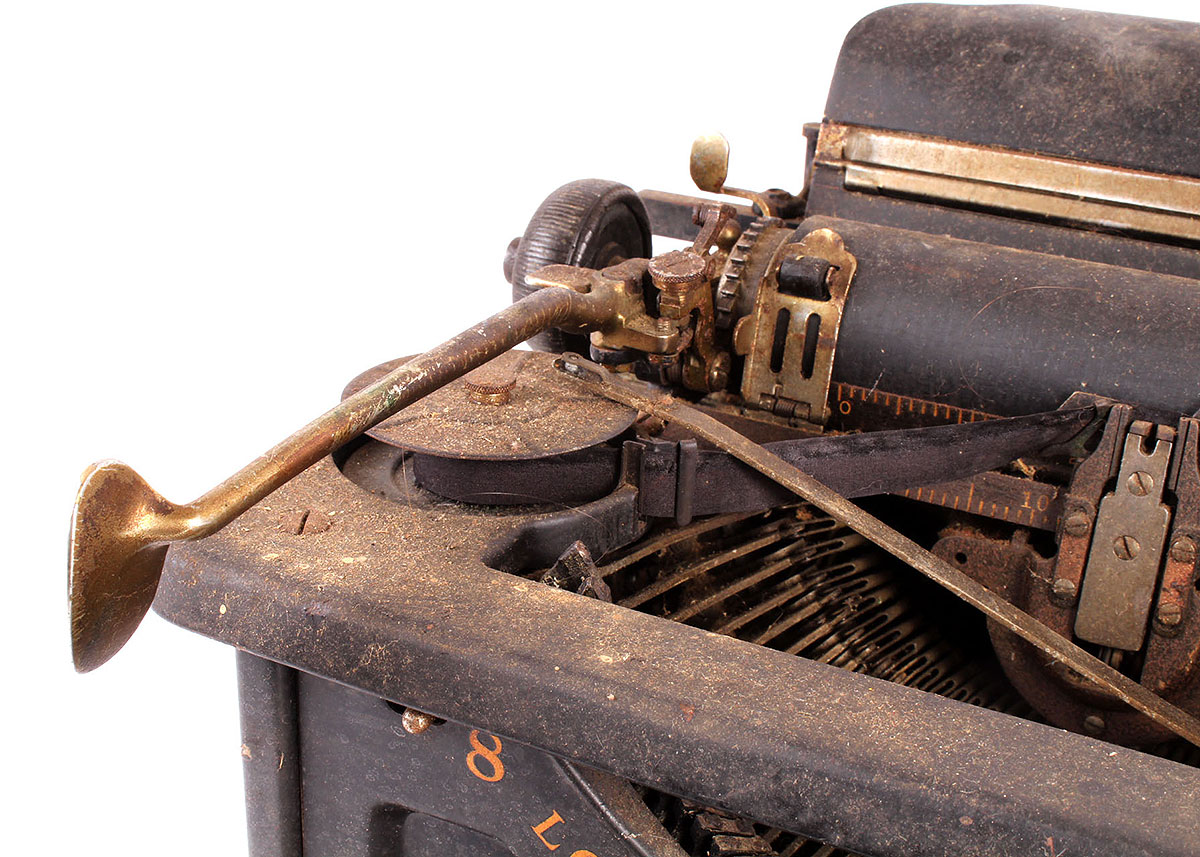 Antique LC Smith & Corona Typewriter