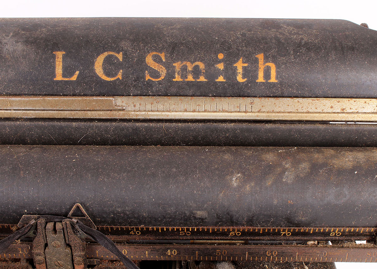 Antique LC Smith & Corona Typewriter