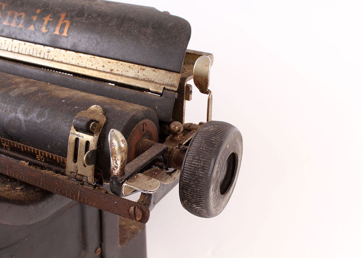 Antique LC Smith & Corona Typewriter