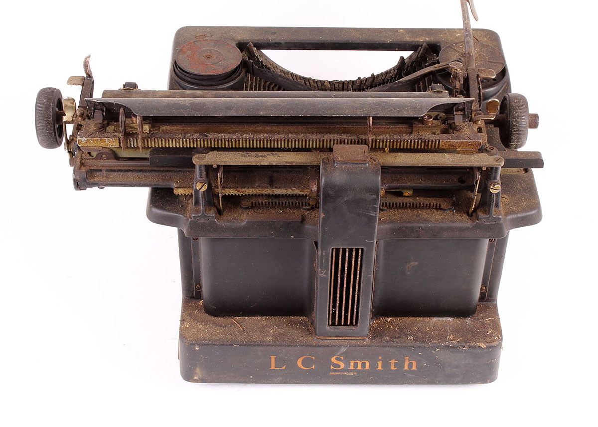 Antique LC Smith & Corona Typewriter