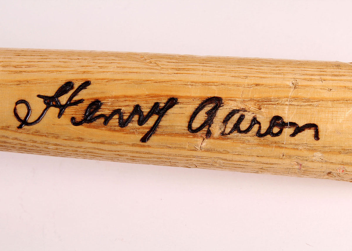 Three Louisville Slugger Hillerich & Bradsby Co Mini Bats