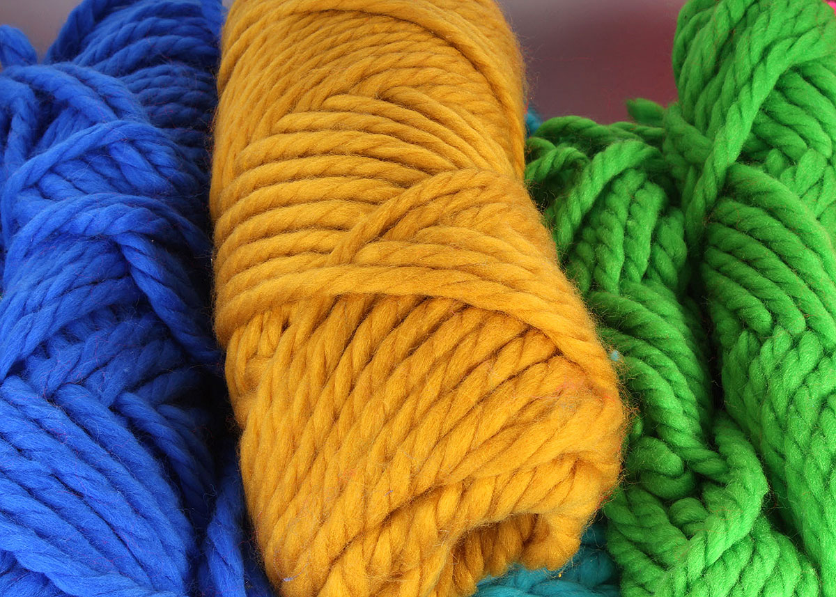 Vintage Acrylic Macrame Yarn
