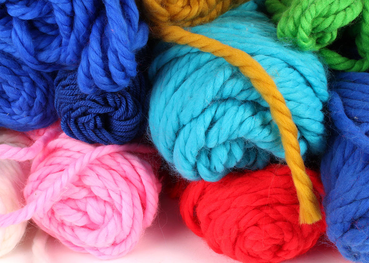 Vintage Acrylic Macrame Yarn