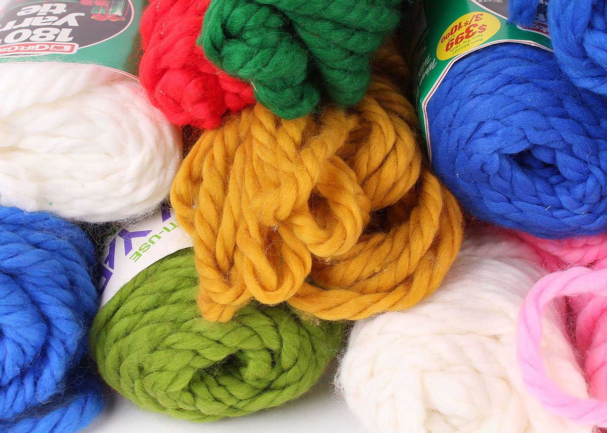 Vintage Acrylic Macrame Yarn