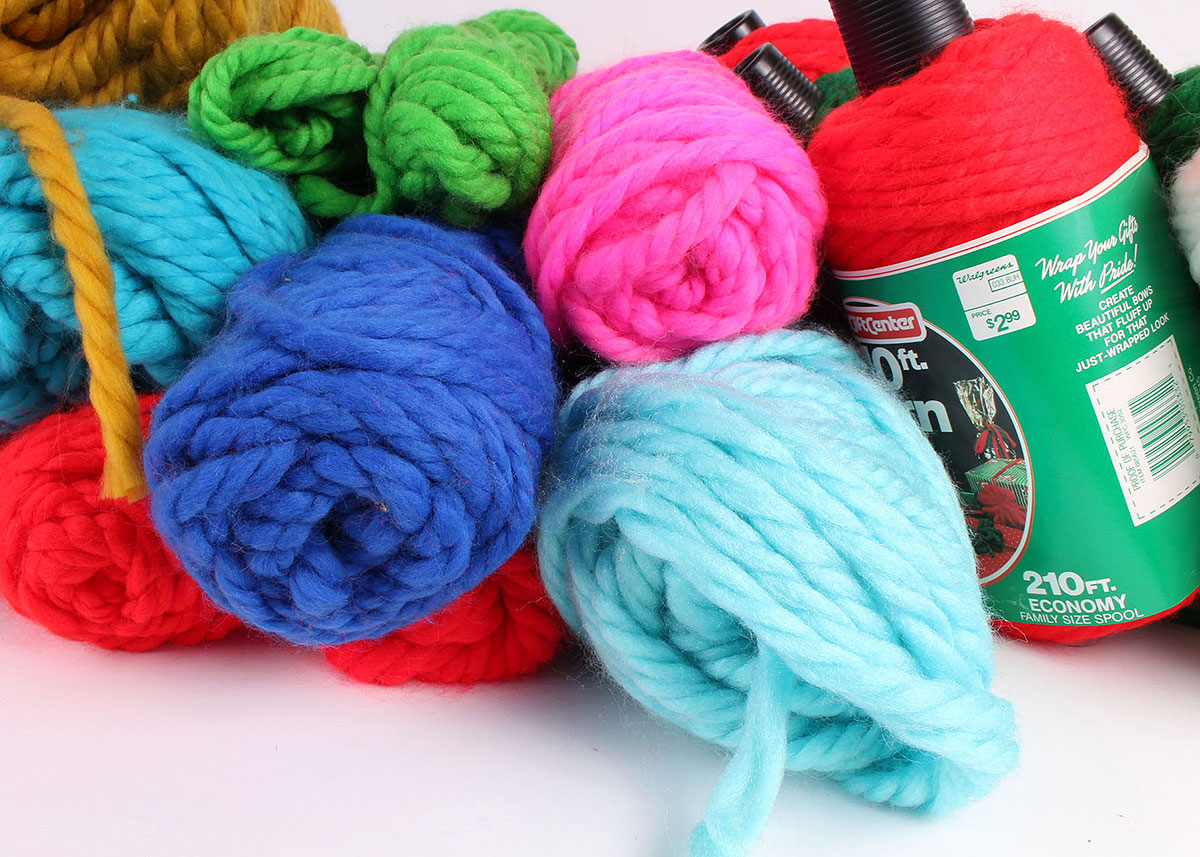 Vintage Acrylic Macrame Yarn