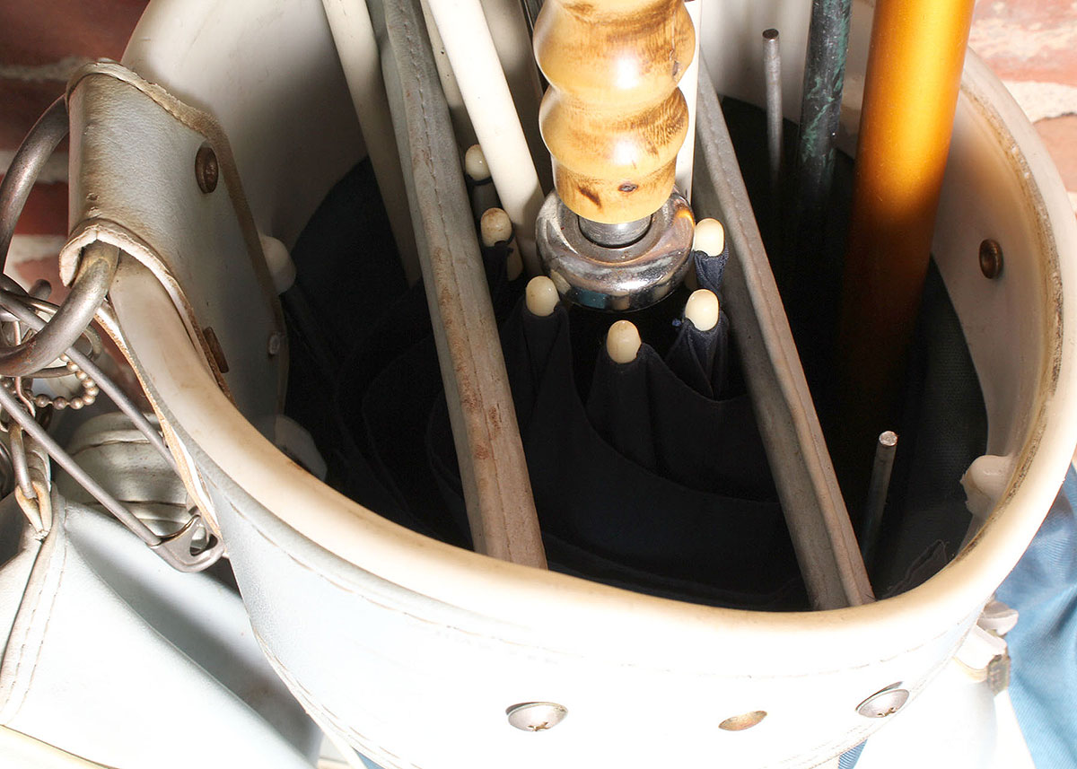 Women's Vintage Golf Bag and Clubs Set