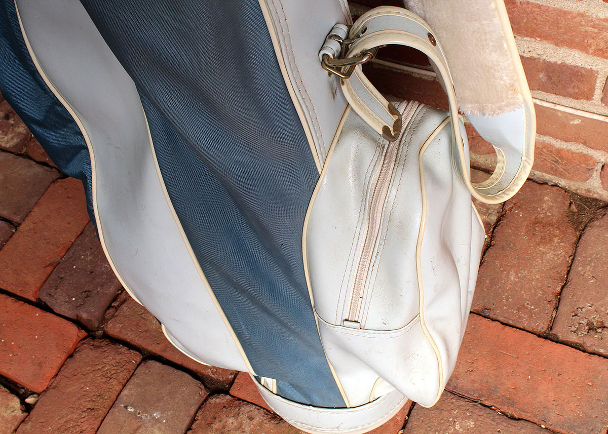 Women's Vintage Golf Bag and Clubs Set