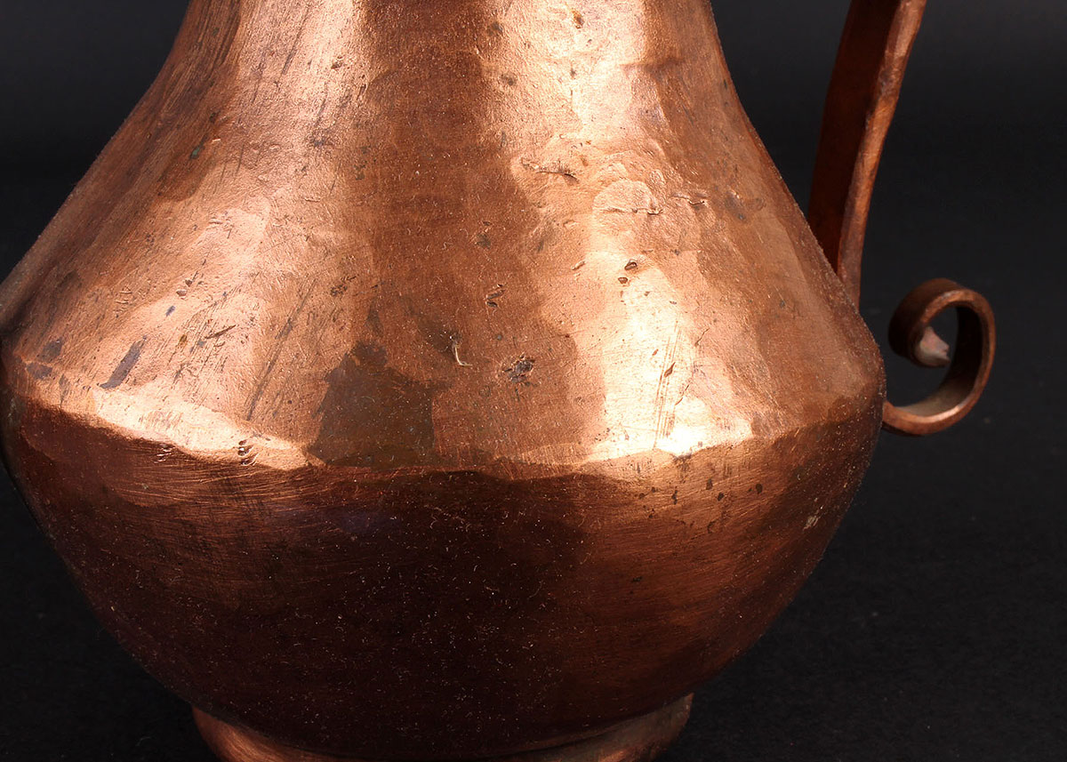 Copper and Copper Tone Metal Decor