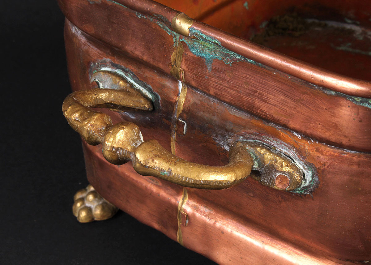 Copper and Copper Tone Metal Decor