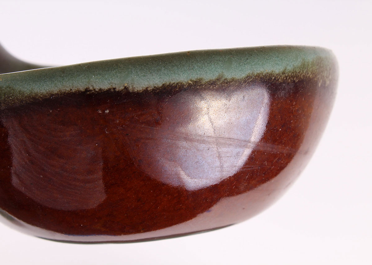 Turquoise and Brown Stoneware Set