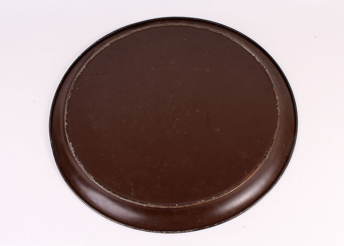 Hand-Painted Vintage Americana Tole Tray