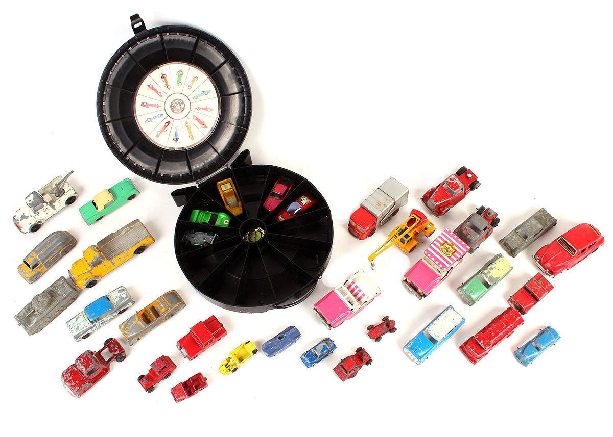 Vintage Die-Cast Metal Toy Cars