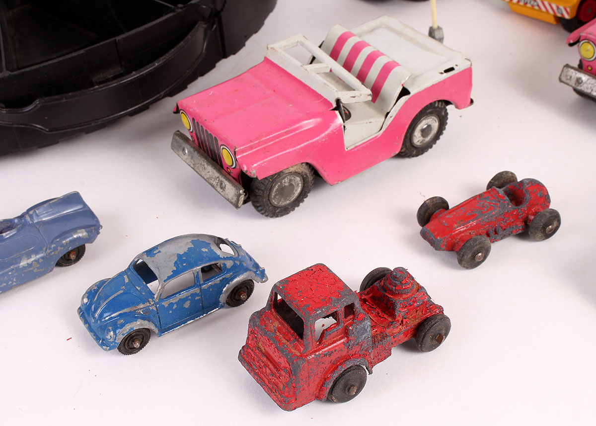 Vintage Die-Cast Metal Toy Cars