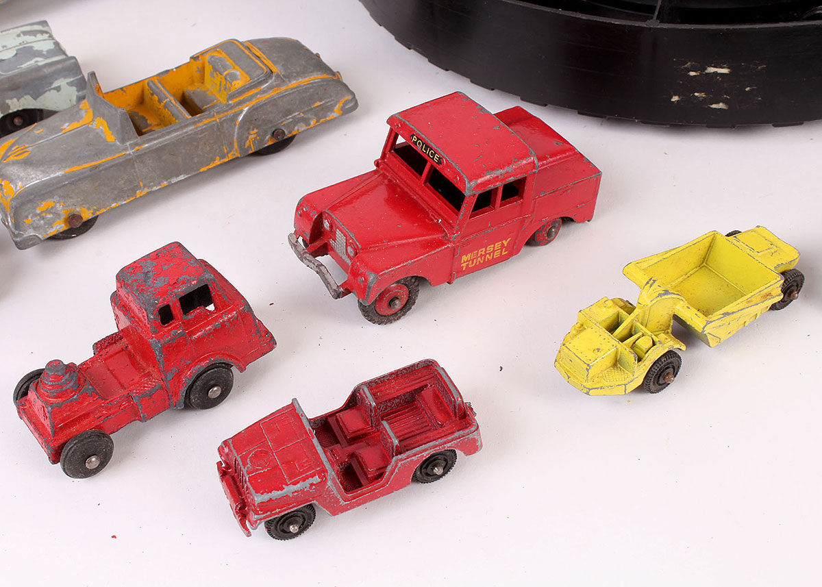 Vintage Die-Cast Metal Toy Cars