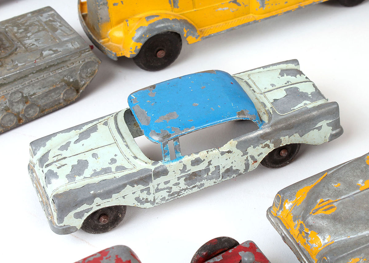 Vintage Die-Cast Metal Toy Cars