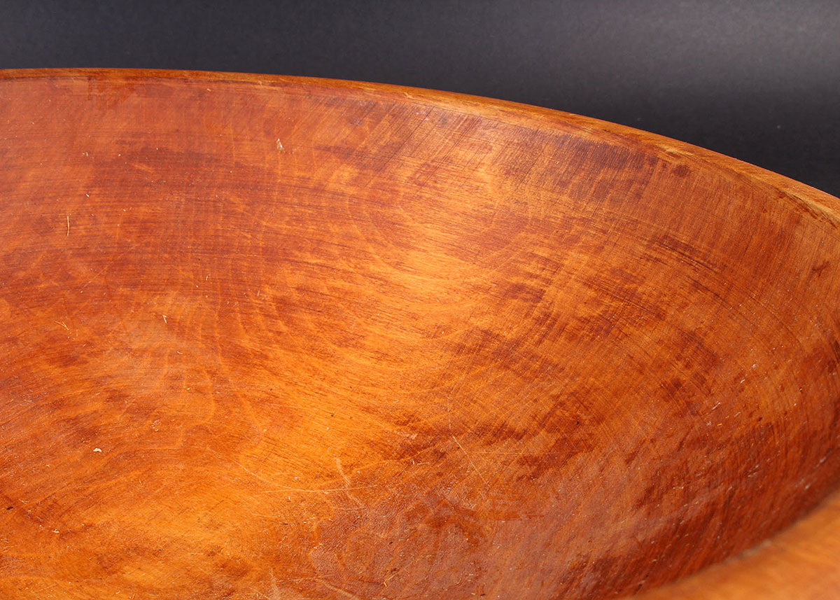 Vintage Woodcroftery Wood Salad Bowl