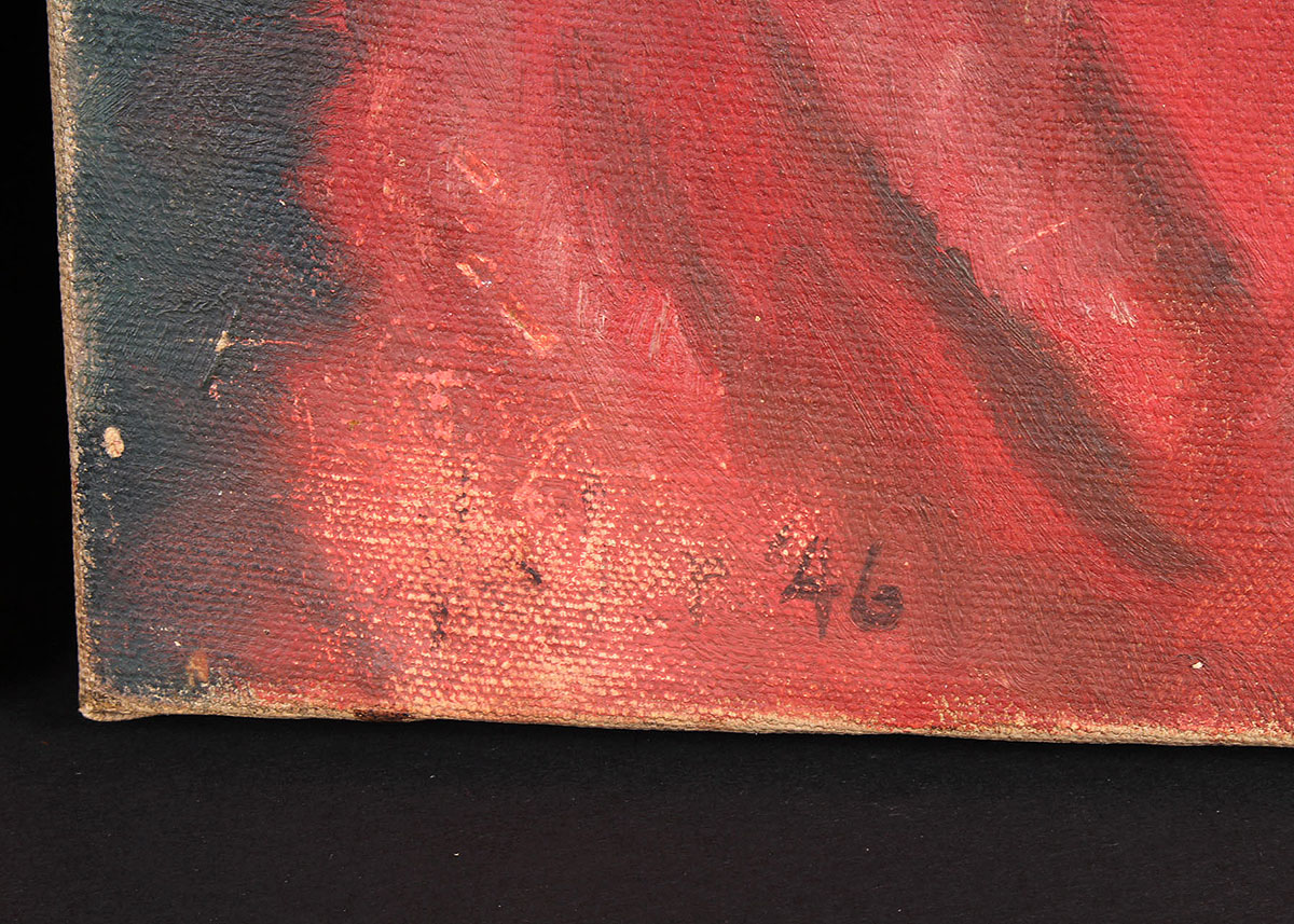 Pair of Oil Portrait Paintings