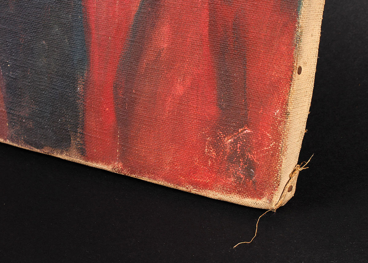 Pair of Oil Portrait Paintings