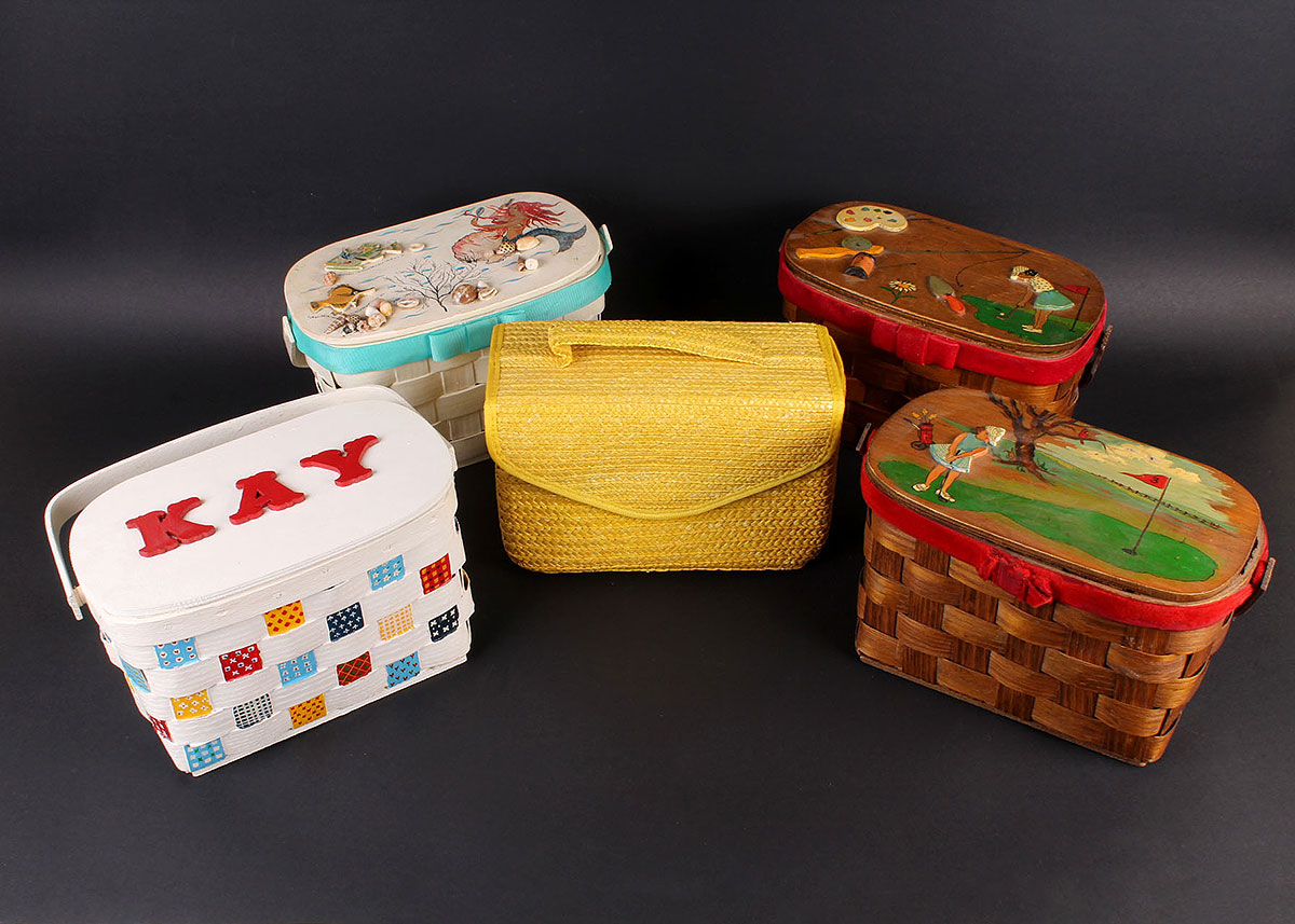 Vintage Basket Purses