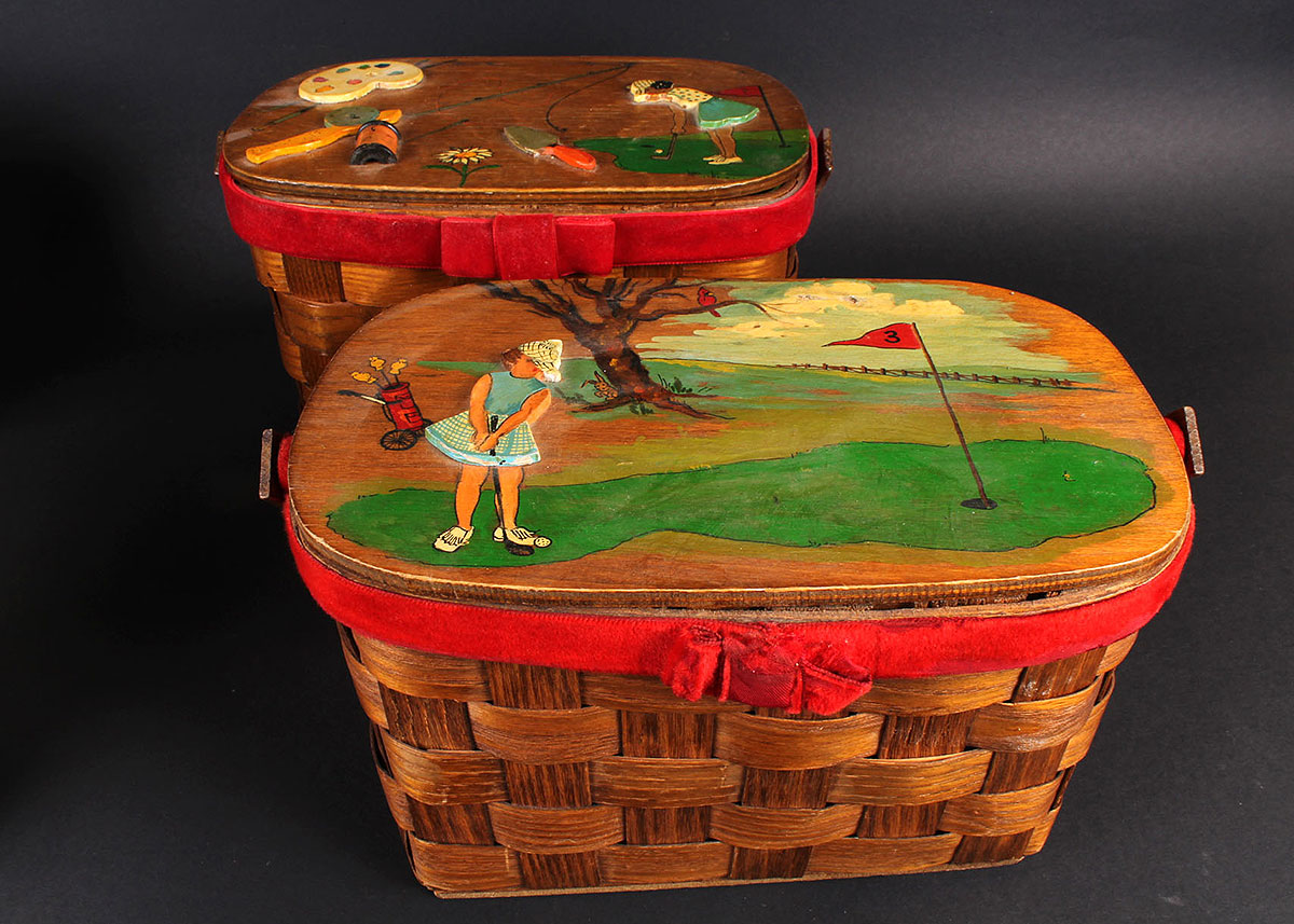 Vintage Basket Purses