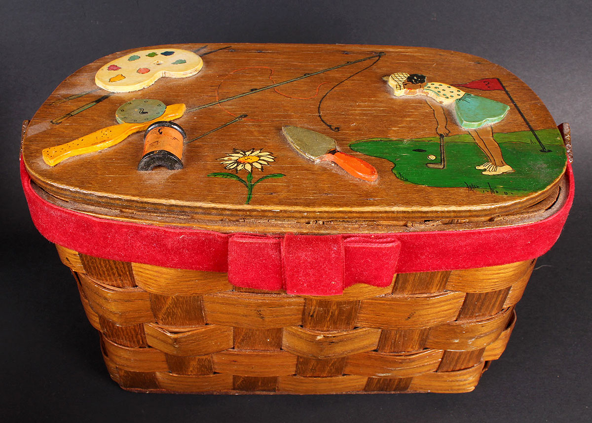 Vintage Basket Purses