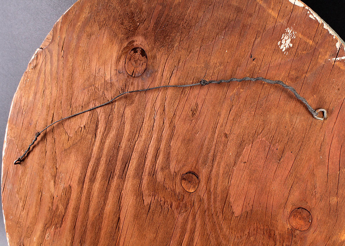 Hand-Painted Wooden Folk Sign