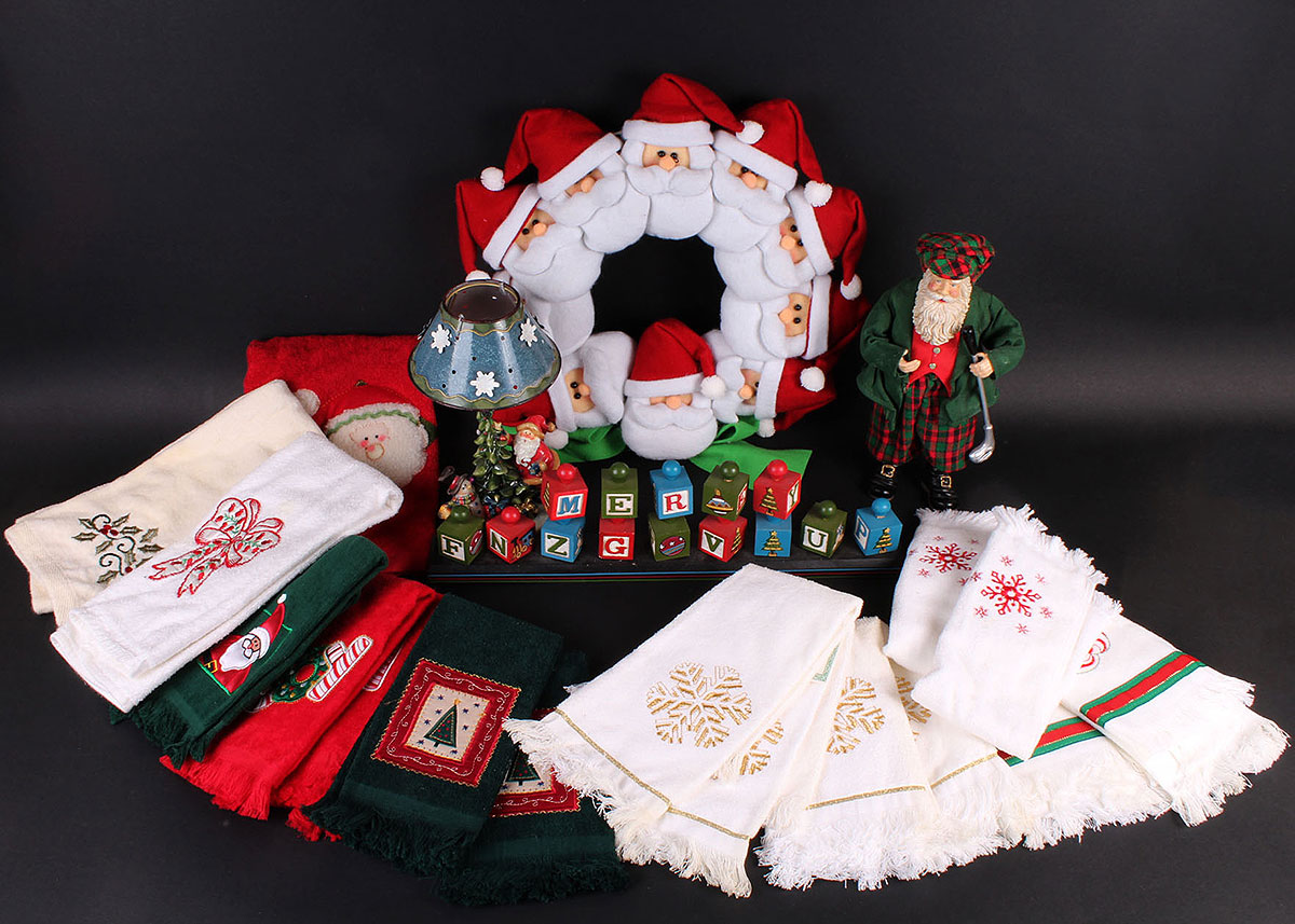 Christmas Bath Textile Group