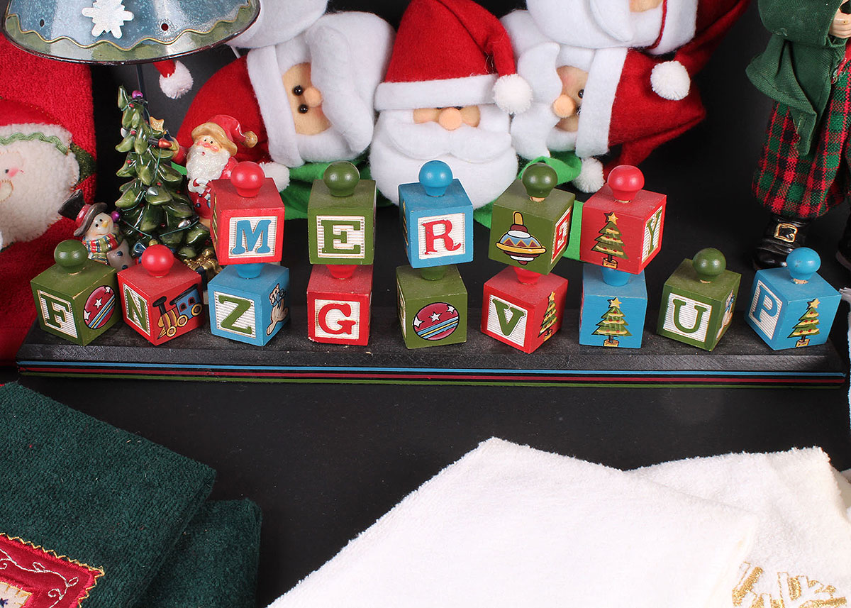 Christmas Bath Textile Group