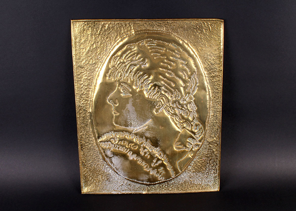 Embossed Tin Portrait