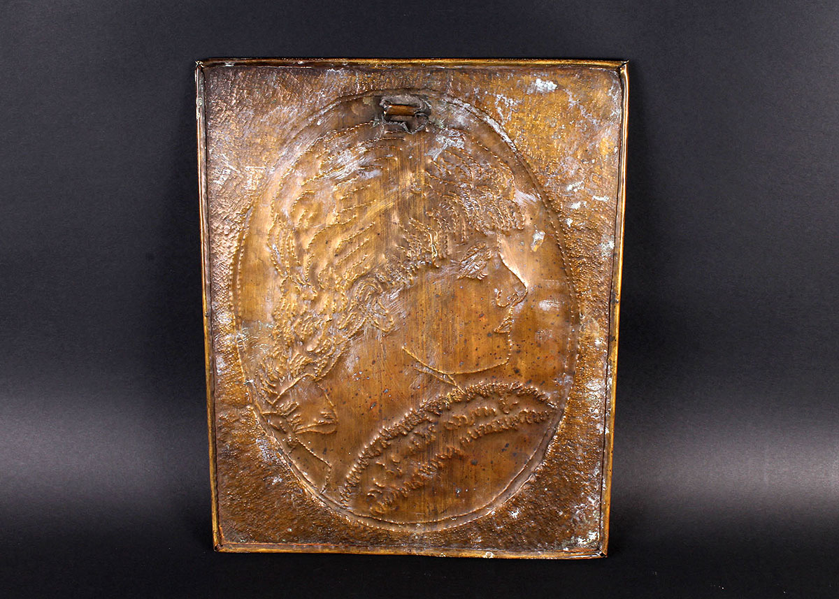 Embossed Tin Portrait